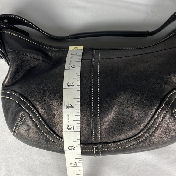 Coach Vintage Soho Hobo Black Leather Shoulder Bag - Picture 15 of 15